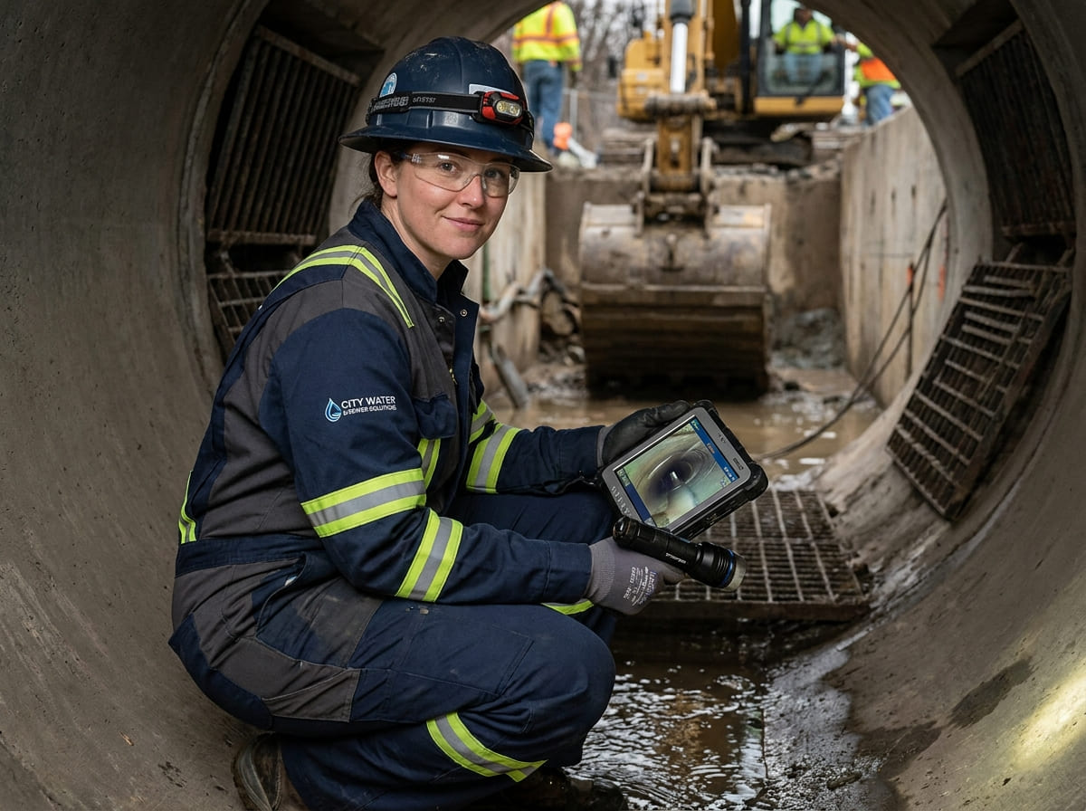 Sewer Line Inspection & Replacement in Wells